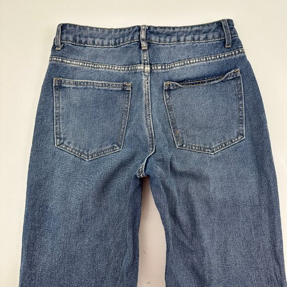 No Boundaries Straight Distressed Women's size 3 Medium Blue Denim jeans - Picture 4 of 4